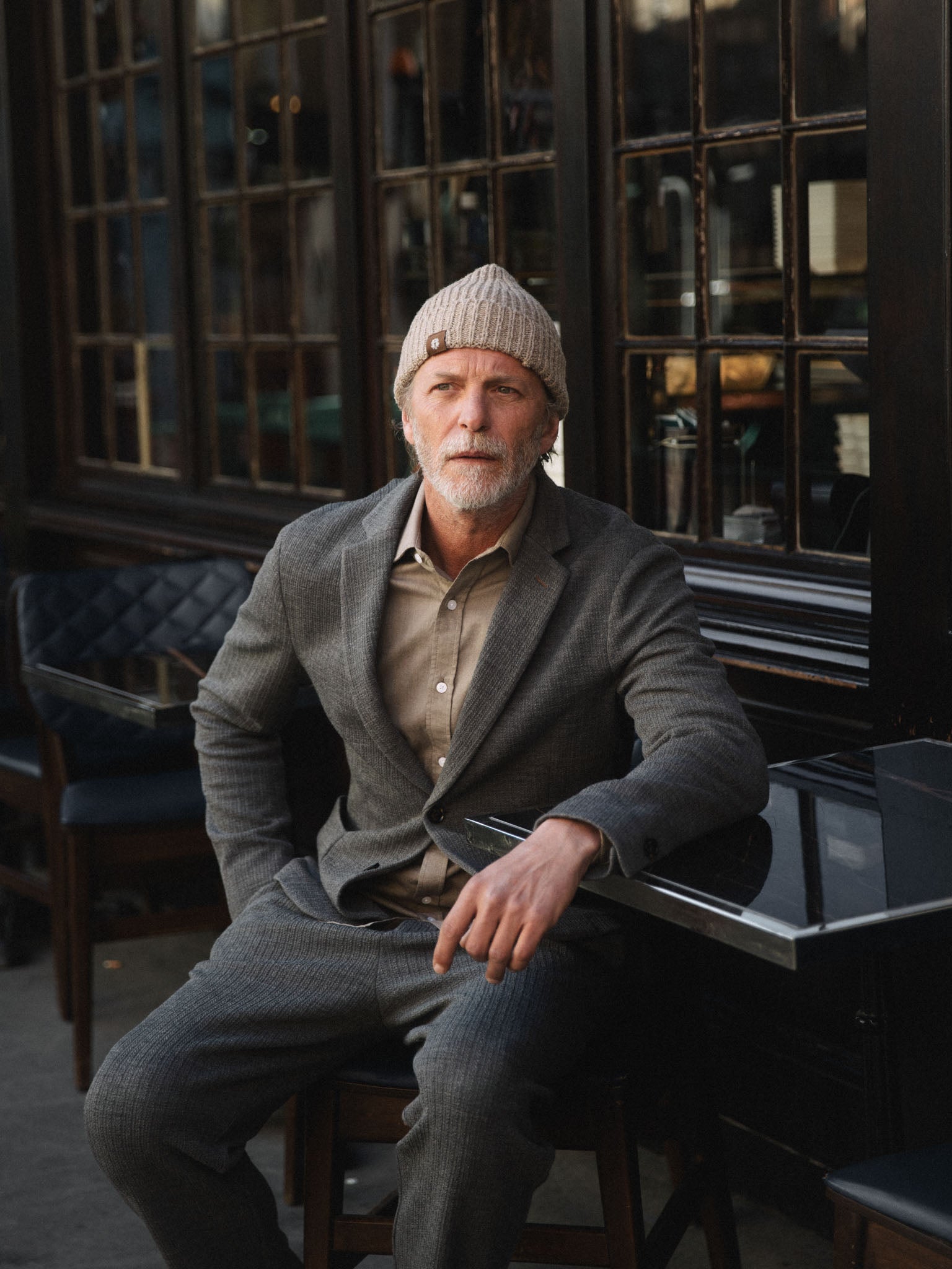 Modelshot / Grey Melange / Detail